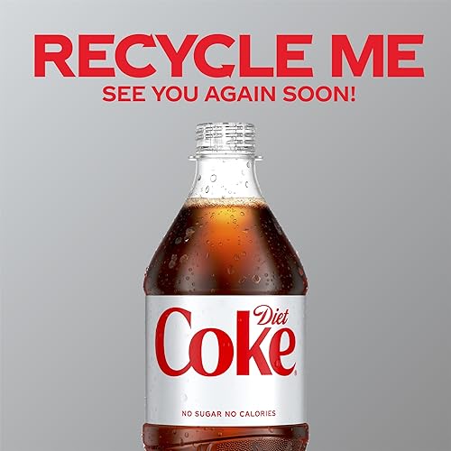 Miniatura 20 de Diet Coke, Refresco de soda, 12 oz (paquete de 8)