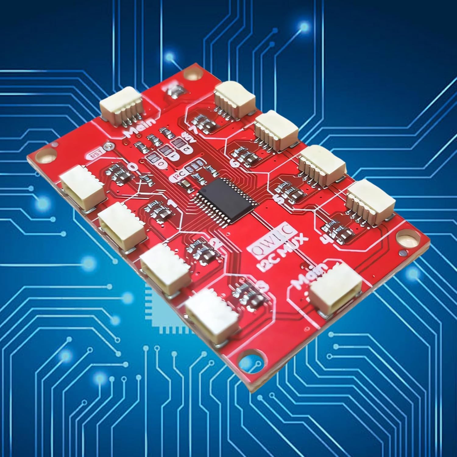 TCA9548A I2C Expansion Module 8 Channel Operates At 1.65V to 5.5V for Embedded Systems Development