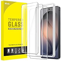 JETech Pellicola Protettiva per Samsung Galaxy S26 Plus, 9H Vetro Temperato Film con Strumento di Facile Installazione, Compatibile con ID Impronta, HD Chiaro, 3 Pezzi