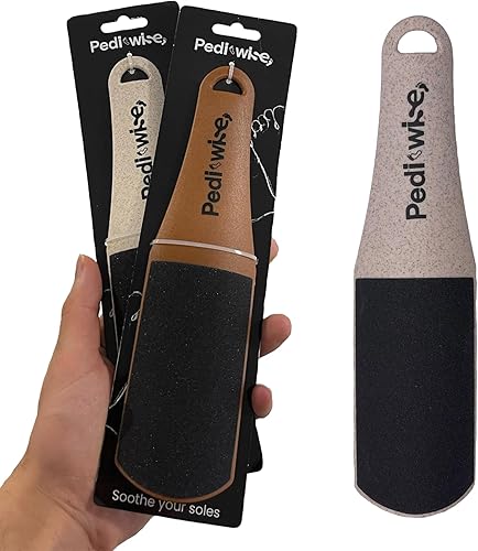 Lima profesional de pies para piel muerta y removedor de callos  Piedra pómez extra grande de doble cara para pies  Recomendado por podólogos