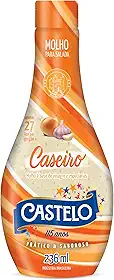 Castelo Molho P/ Salada Caseiro (236 Ml) Sabor 236 Ml
