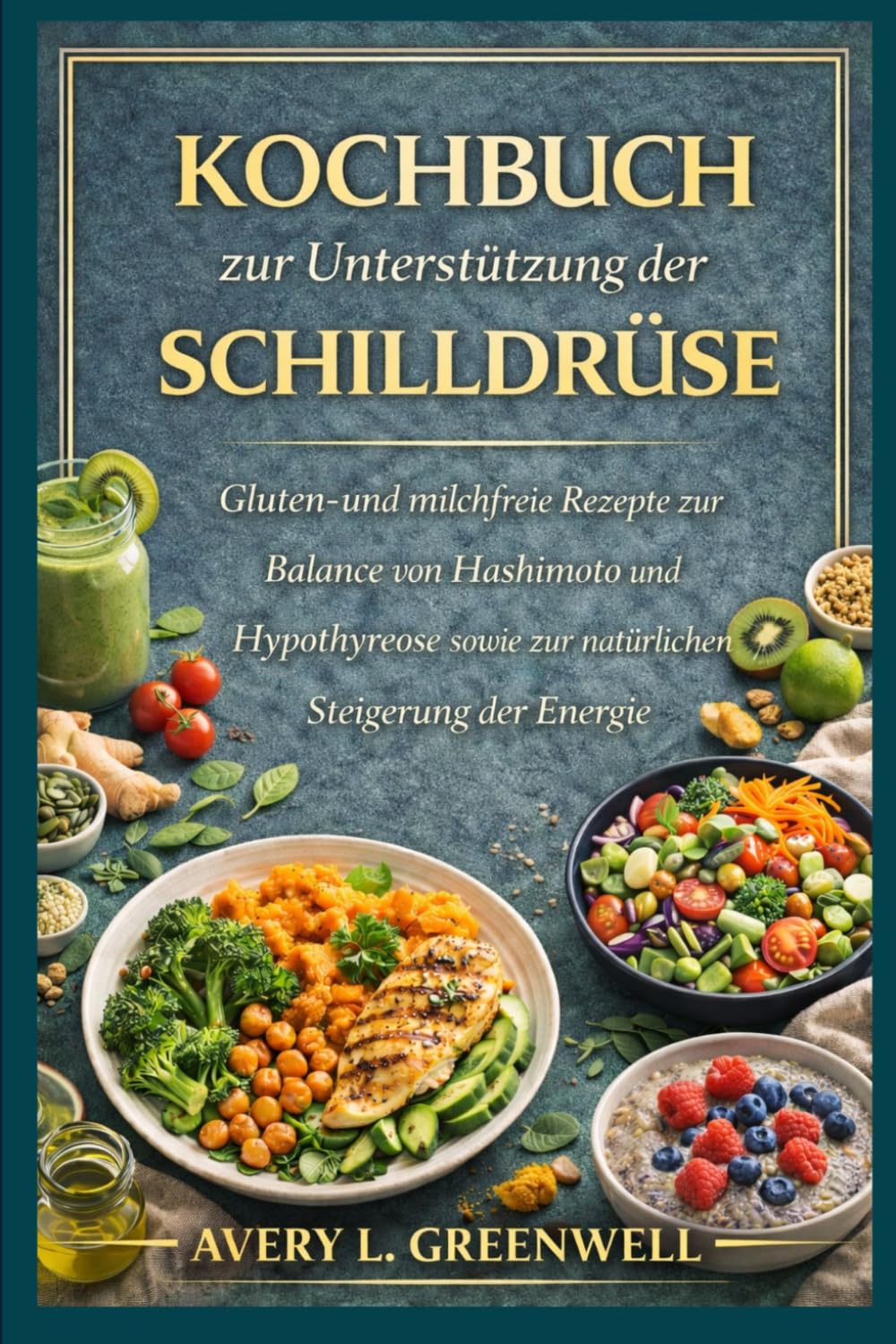 Kochbuch zur Unterstützung der Schilddrüse: Gluten- und milchfreie Rezepte zur Balance von Hashimoto und Hypothyreose sowie zur natürlichen Steigerung der Energie