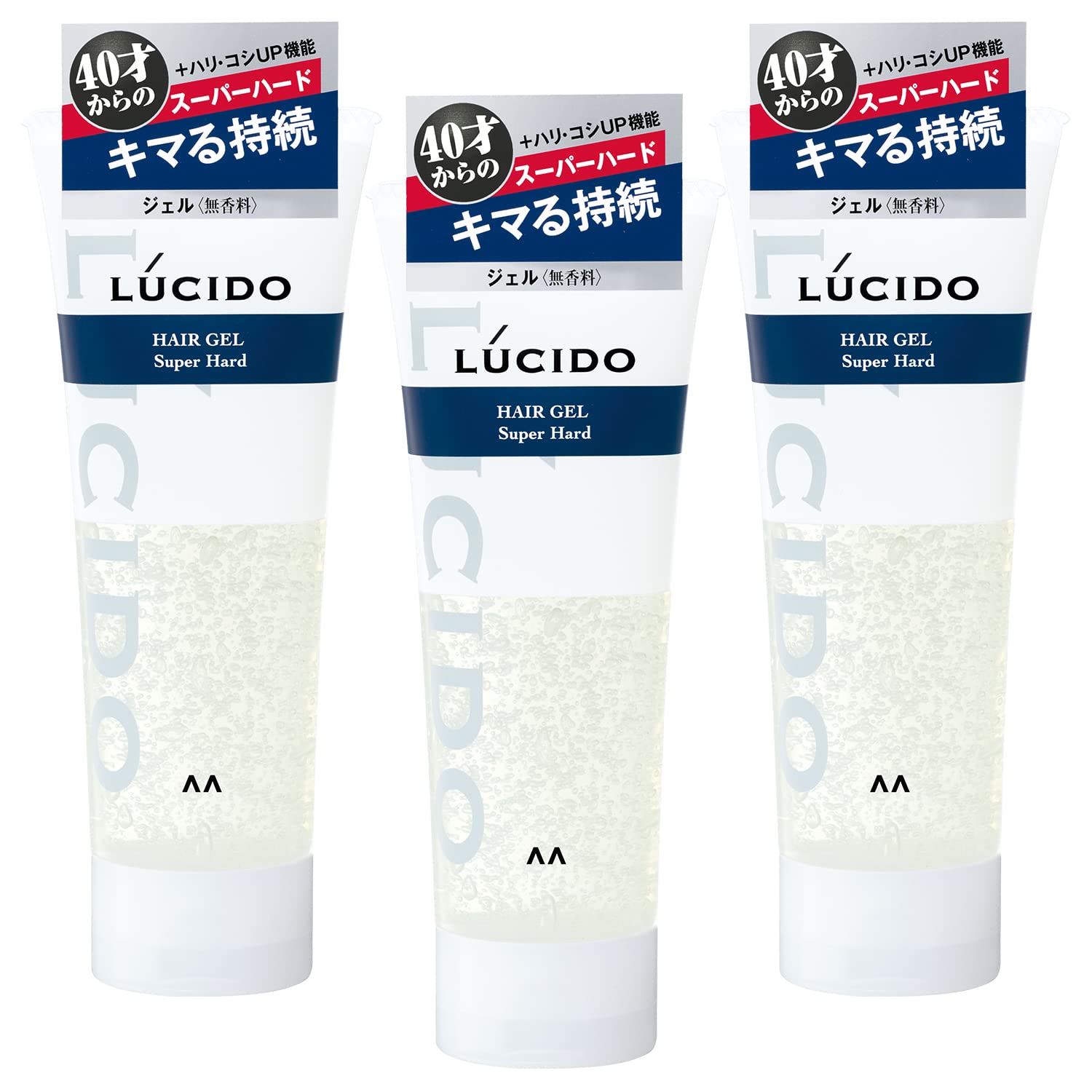 LUCIDO(ルシード) ルシード ヘアジェルスーパーハード メンズ スタイリング剤 セット