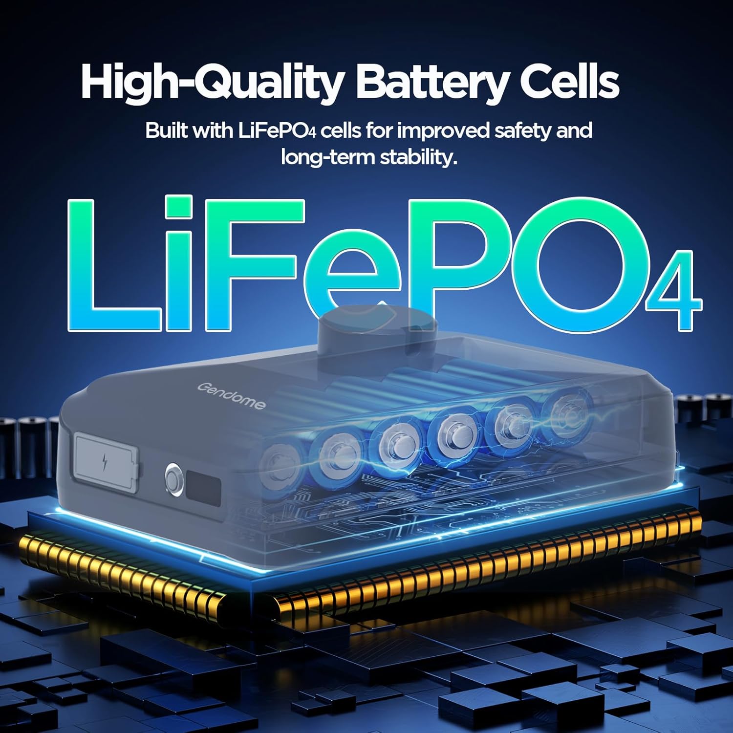 288Wh LiFePO4 Battery Pack for Starlink Mini, StarGrid All-in-One Portable Power Station with Stand & Carry Case, Up to 14H Runtime, Solar/Car Charging for Camping, RV, Off-Grid & Emergency Use
