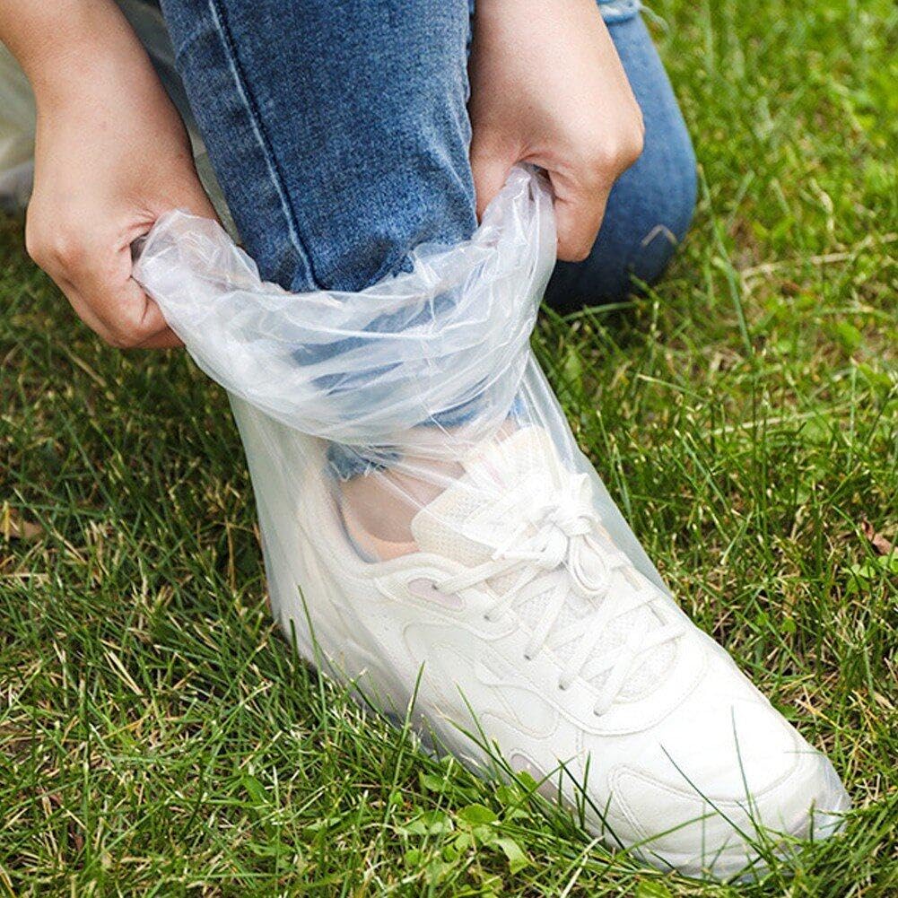 Shoe Covers Home Depot Rain Shoe Covers Tigeen 200 Pcs/ 100 Pairs