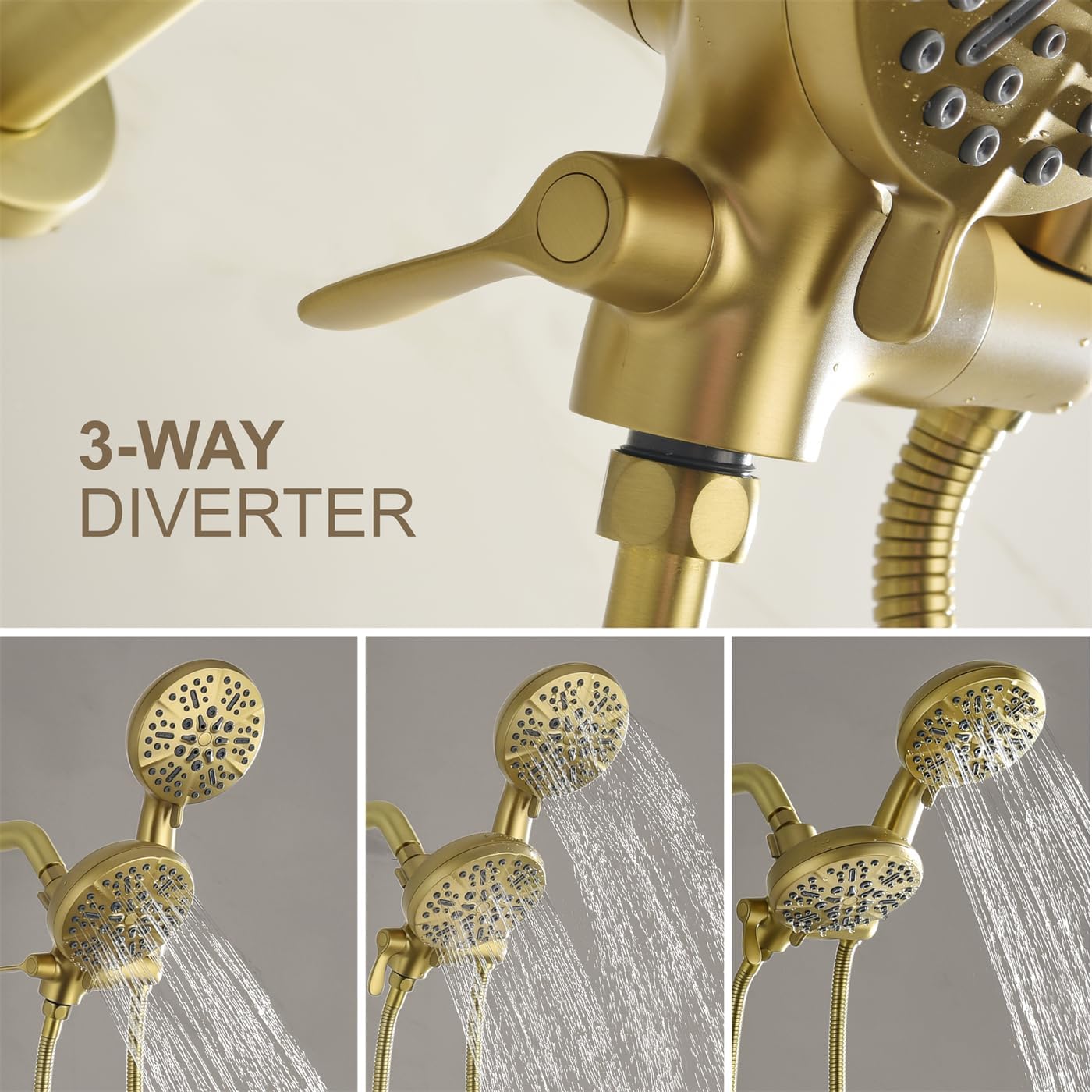 3-Way Water Diverter Functionality