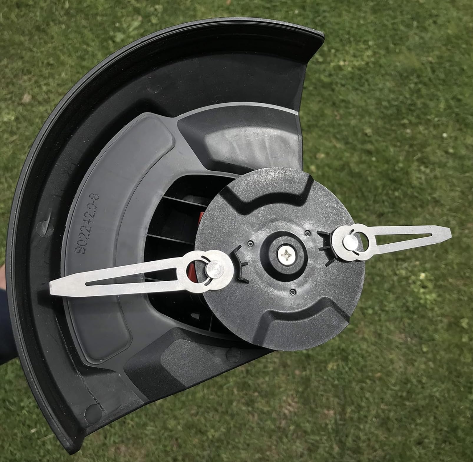 Jay Blade JayBladeSet1 set di lame in metallo per tosaerba a batteria Lame di ricambio compatibili con Einhell Gardol - incluso disco di taglio nessuna lama in nylon o plastica