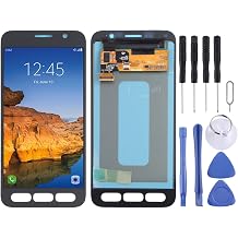 CHENYAN Mobile Phone Replacement Spare Parts LCD Screen and Digitizer Full Assembly for Samsung Galaxy S7 Active SM-G891 Mobile Displays, Black