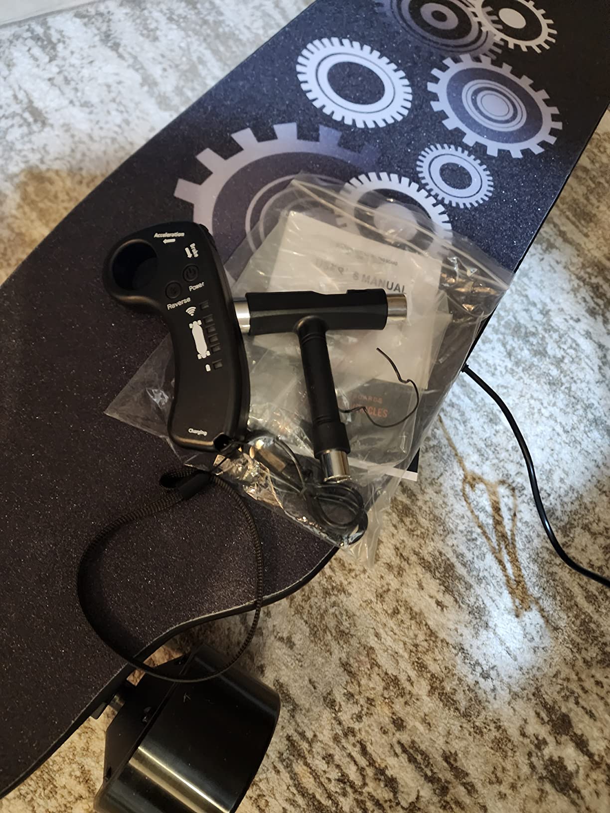 42/mo Finance Terdenfors Electric Skateboard Longboard with Remote