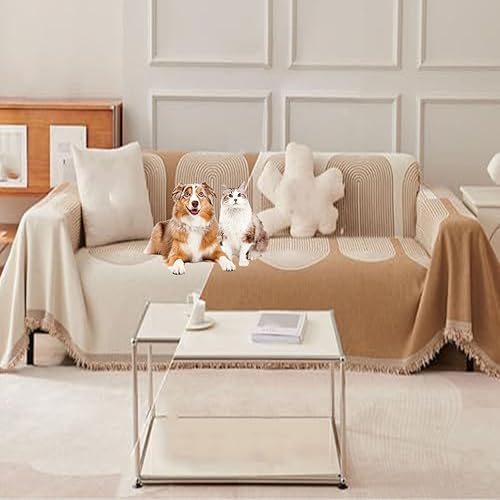 Funda reversible de felpilla para sofá, funda de sofá de felpilla de doble cara, funda de sofá de felpilla para las cuatro estaciones, funda de sofá