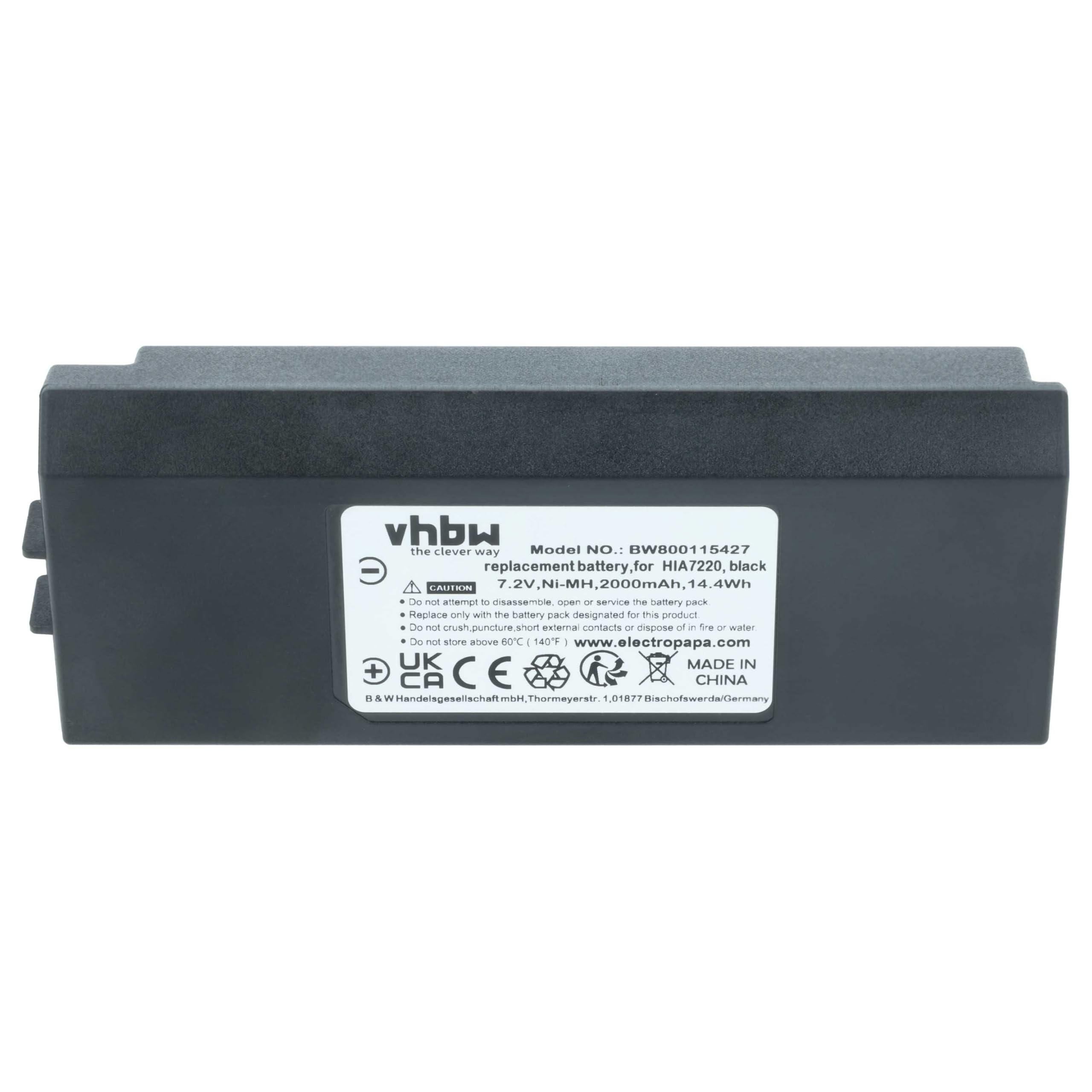 vhbw 5X Batterie Compatible avec Hiab DOH116A