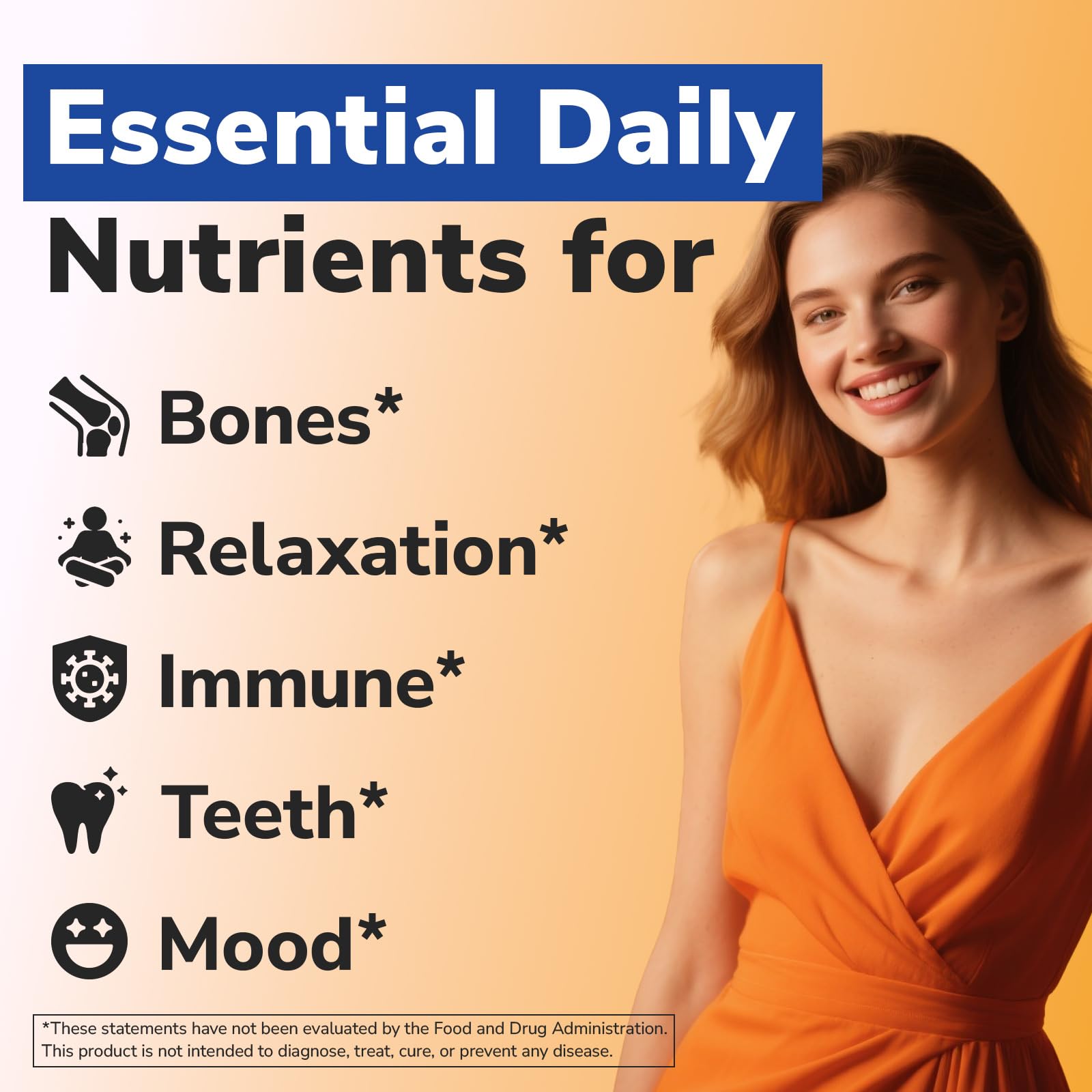 Vitalibre D3 K2 + Magnesium Supplement, 10000 IU Vitamin D3 & 200 mcg K2, with Magnesium Glycinate, Bone, Teeth, Immune & Energy Support, High Absorption, Non-GMO, Easy to Swallow, 60 Capsules — Amazon image 5