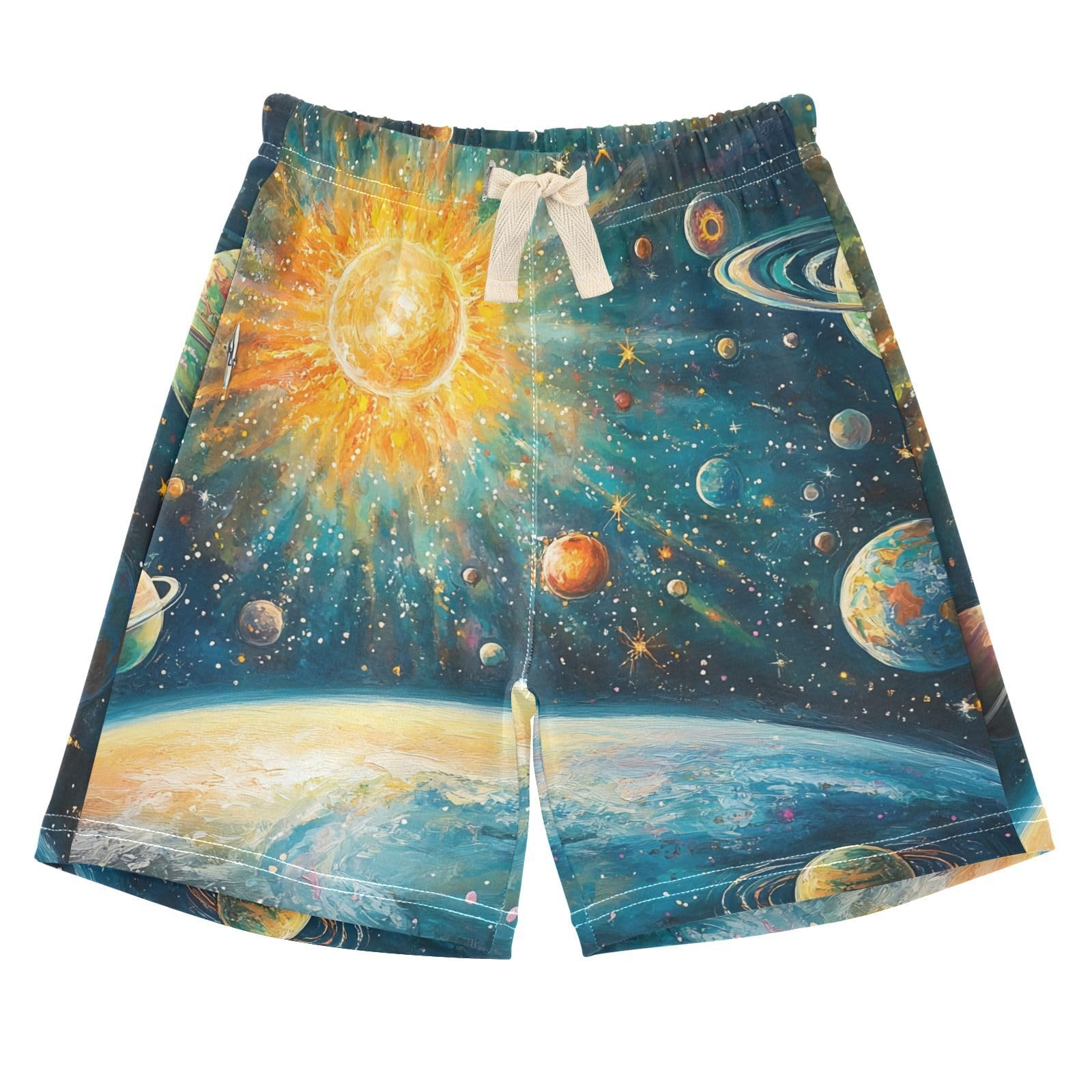 UMIRIKO Unisex Baby Shorts Galaxy Space Planet Universe Cotton Shorts for Toddlers 3T 202c0982