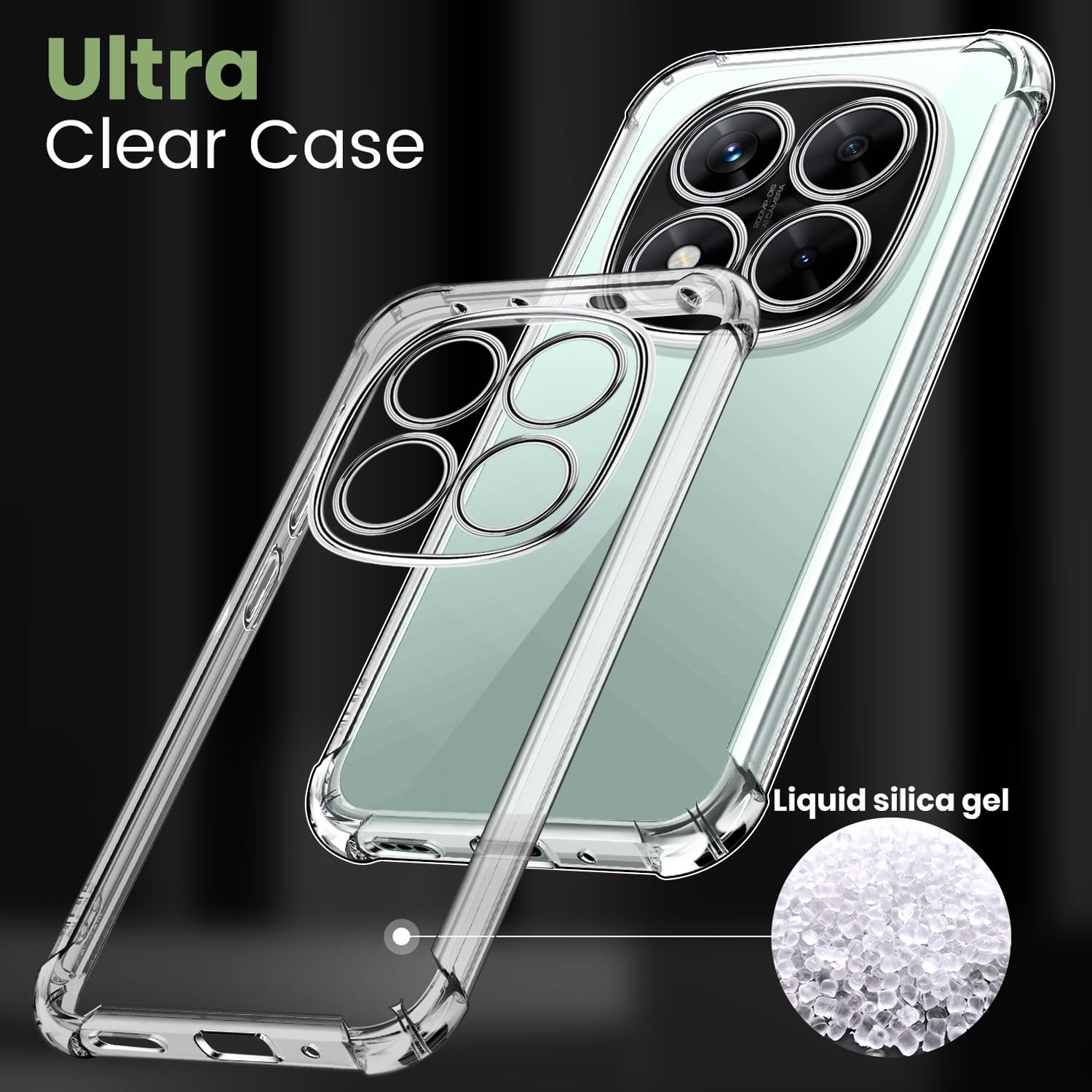 New&Teck Cover per Xiaomi Redmi Note 15 5G (No 4G) Cover in
