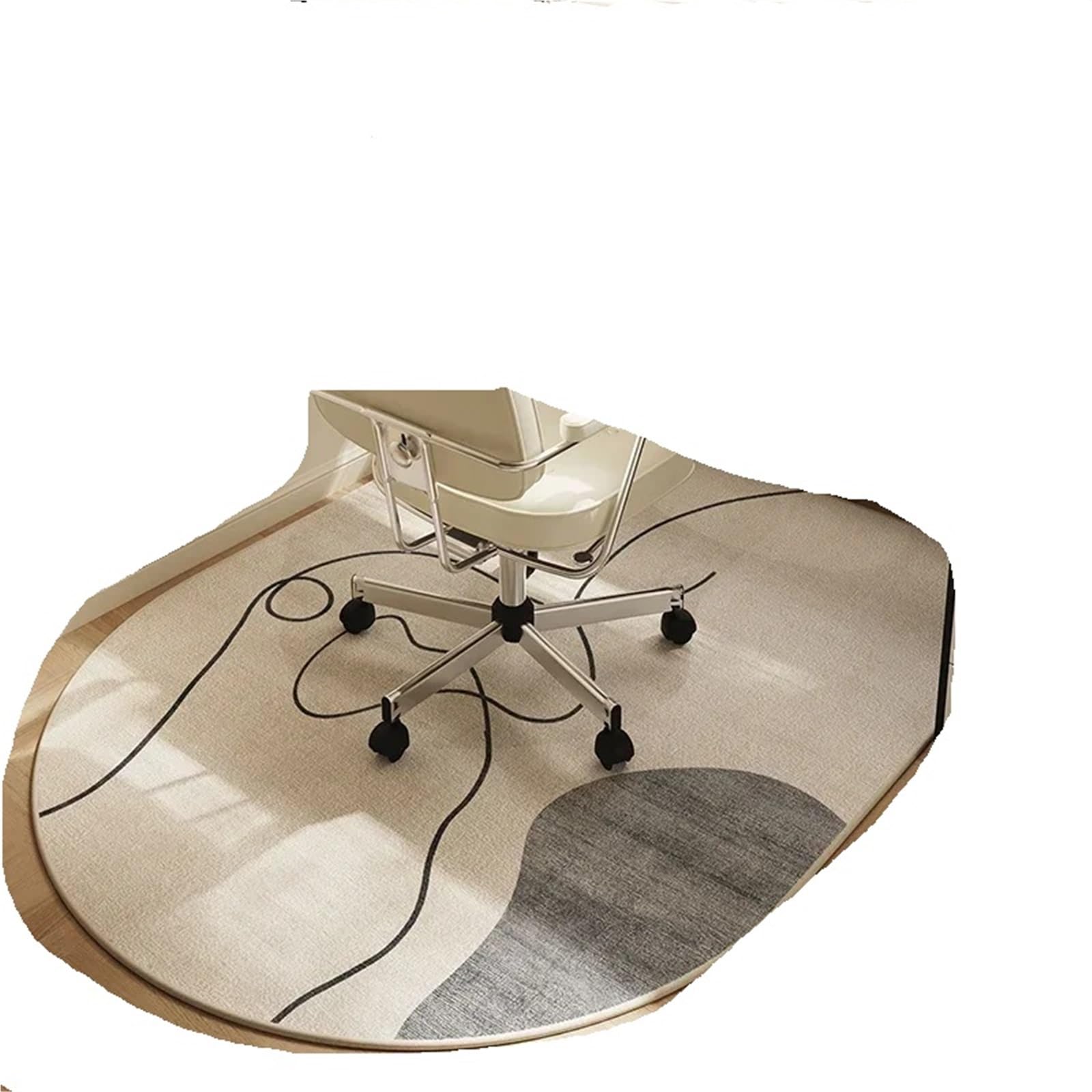 Tapis de chaise insonorisé pour protéger le sol des roulettes sans glisser