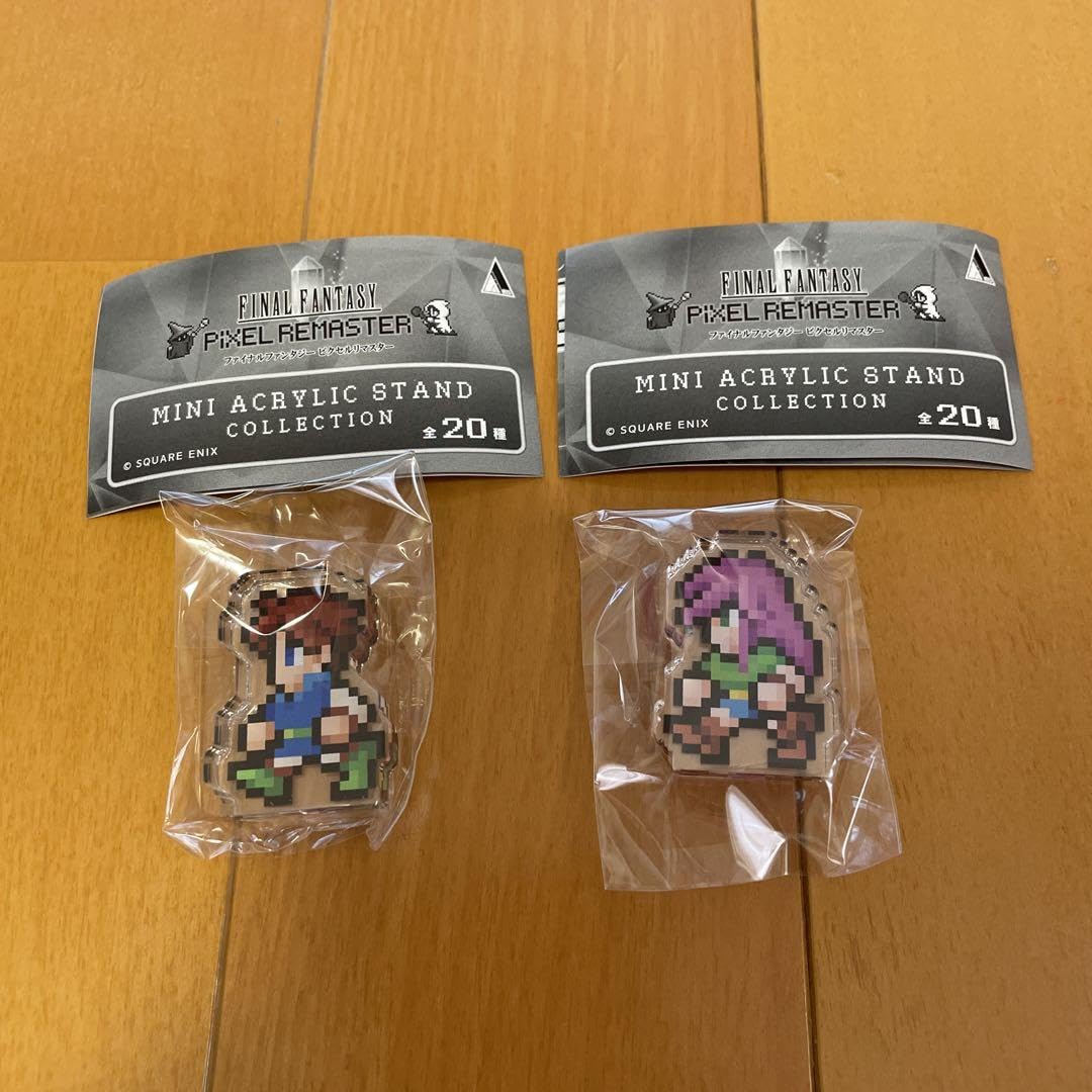 Amazon.co.jp: スクエニカフェ FF ピクセルリマスター ミニアクリル 