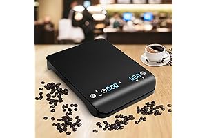 Mini Digital Coffee Weight Scale With Timer - Accurate & Rechargeable For...
