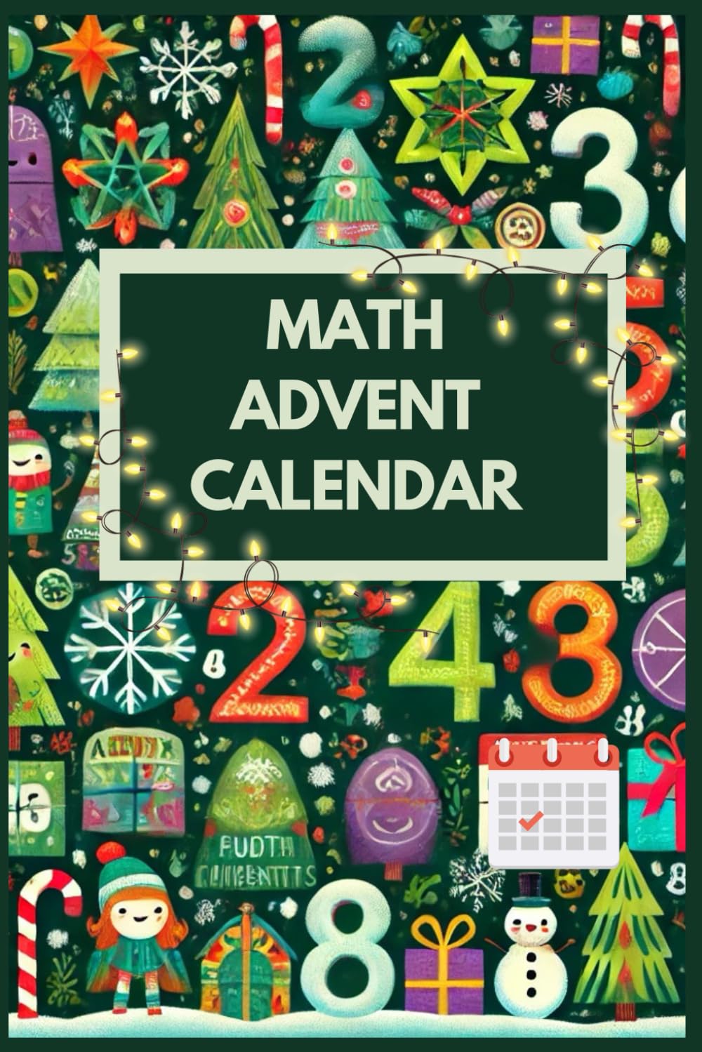 Advent Math Calendar for Kids Ages 6-8: Fun and Educational Christmas Countdown with Daily Math and Activities for Learning and Holiday Fun: 24 Days ... Keep Learning Exciting During the Christmas