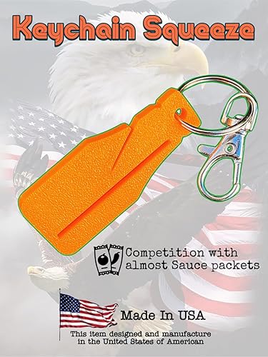 Miniatura 4 de Heinz's - Paquetes de salsa de tomate + llavero de apriete rápido  Bolsa de una sola porción para restaurantes, escuelas, fiestas  Caja de 375