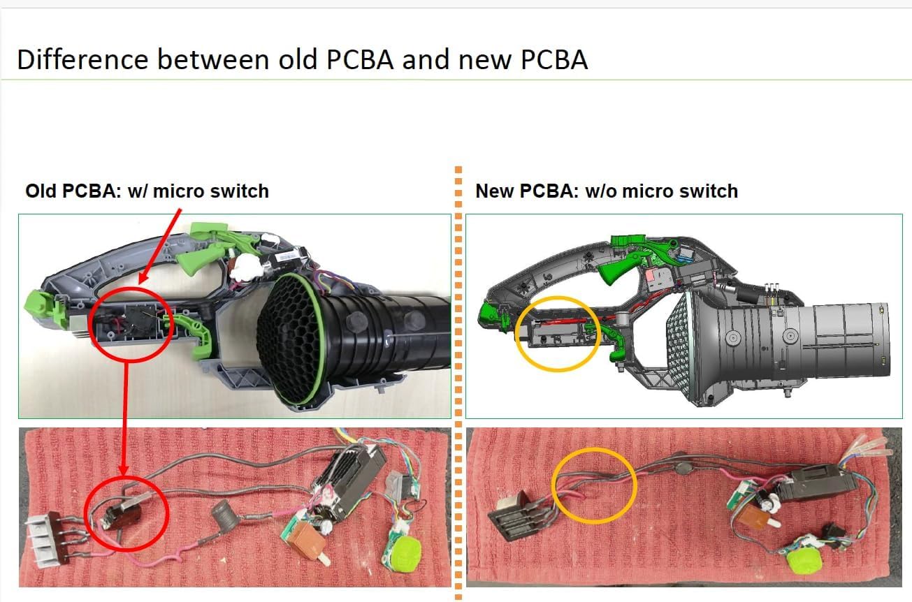 EGO Power+ Parts 2830244003 Electric Assembly (New Version) for LB6500 and LB6700 Handheld Leaf Blower
