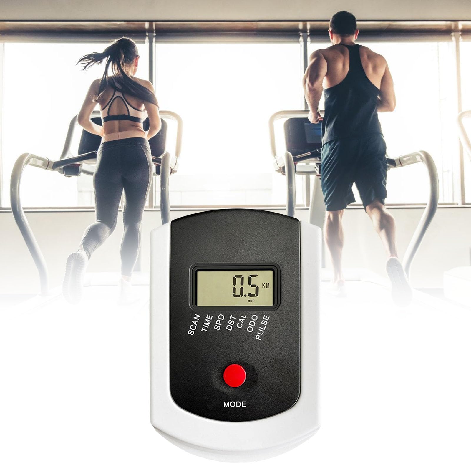 XUZHID Speedometers Monitor?Monitors Speedometers Heart Rate Sensors Universals Electric Bike LCD Meter for Stationary and Sport Bikes