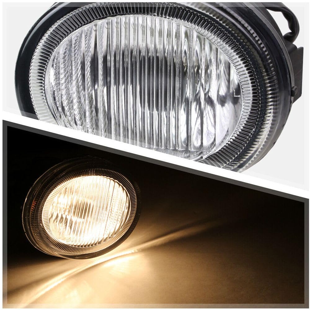 NinGYiYan 2pcs Front Left Driver and Right Passenger Side Driving Light Front Driver Passenger Right Left 2pcs HC661LTZLF