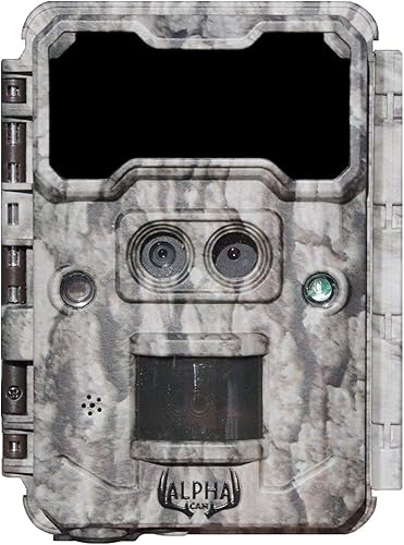 Cámara de rastreo de caza con doble lente sin brillo de 30 MP 1080 p 30 fps IP67 Cámara de exploración impermeable con velocidad de disparo ultra