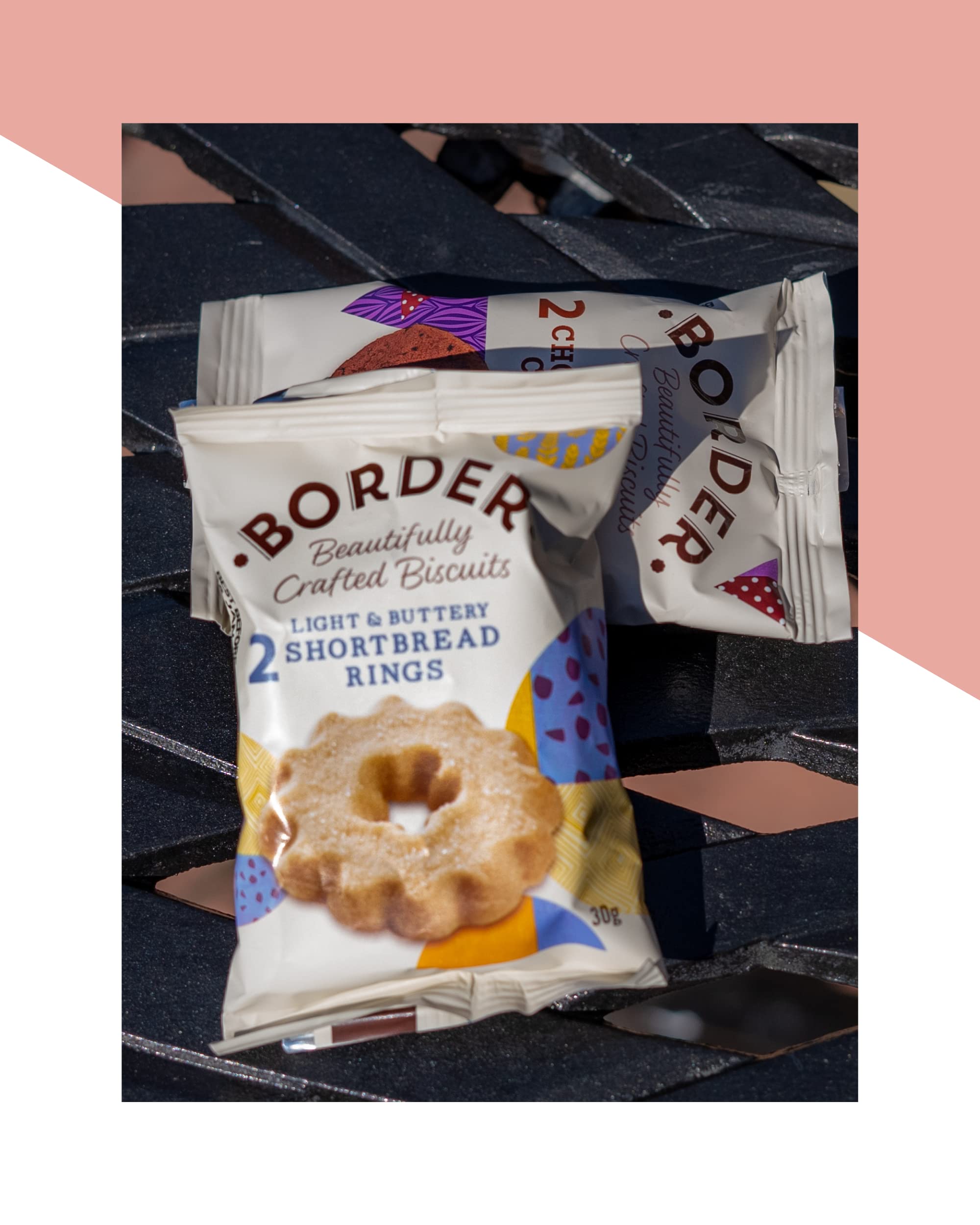 Buy Border Biscuits 100 Packs, Mini Multipacks Biscuits Box, 5 Flavour