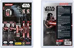 Dentalclean Kit Juvenil Star Wars Edição Comemorativa - 2 Escovas de Dente - 2 Géis Dentais 50g - 1 Spray Bucal 30ml - 1 Fio Dental 50m - Sabor Menta, Darth Vader