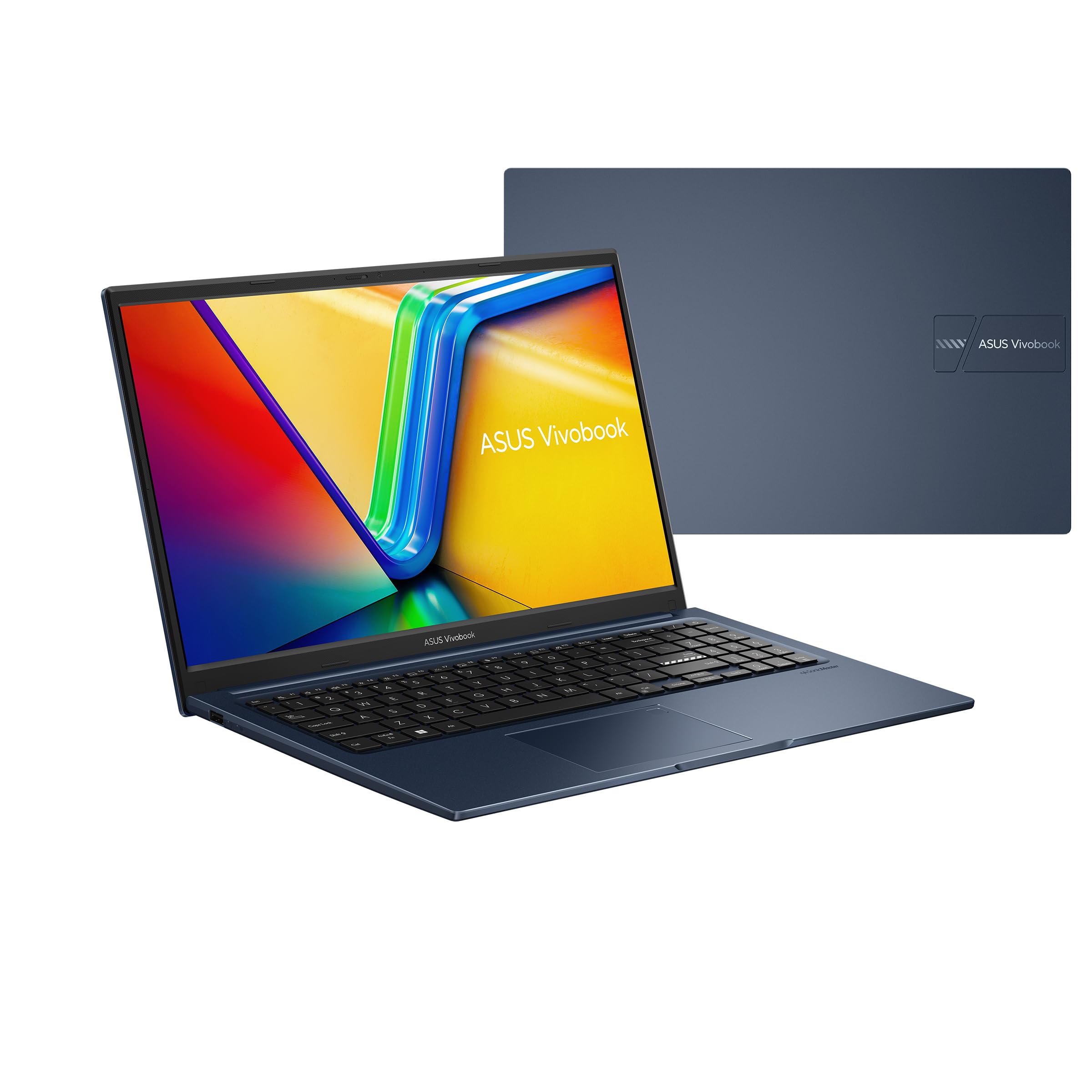ASUS Vivobook 15 Laptop, 15.6” FHD (1920 x 1080) Display, Intel Core i7-13620H CPU, Intel® Iris Xᵉ Graphics, 16GB RAM, 512GB SSD, Wi-Fi 6E, Fingerprint, Windows 11 Home, Quiet Blue, X1502VA-DS71-CA