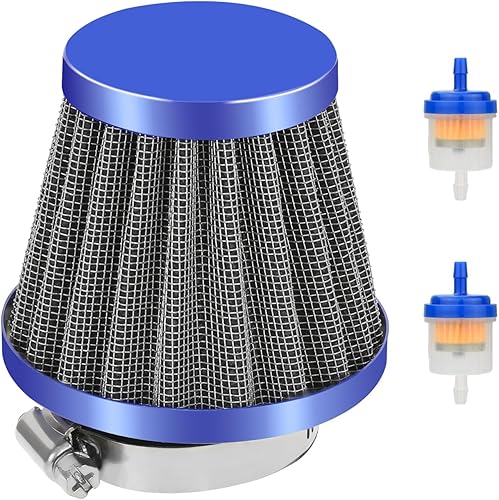 HIAORS - Filtro de aire de 1.496 pulgadas compatible con GY6 50cc 70cc 80cc 90cc 110cc 150cc Lifan 125cc QMB139 Engine Baja SC50 Apollo SSR Taotao