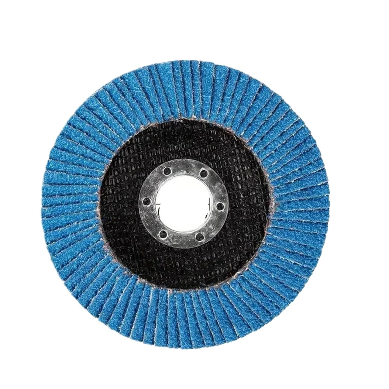 Disco da 125 mm, grana 40/60/80/120 | Mola Dischi lamellari for levigatura in metallo Lama for smerigliatrice angolare(120 Grit,10PCS_125MM)