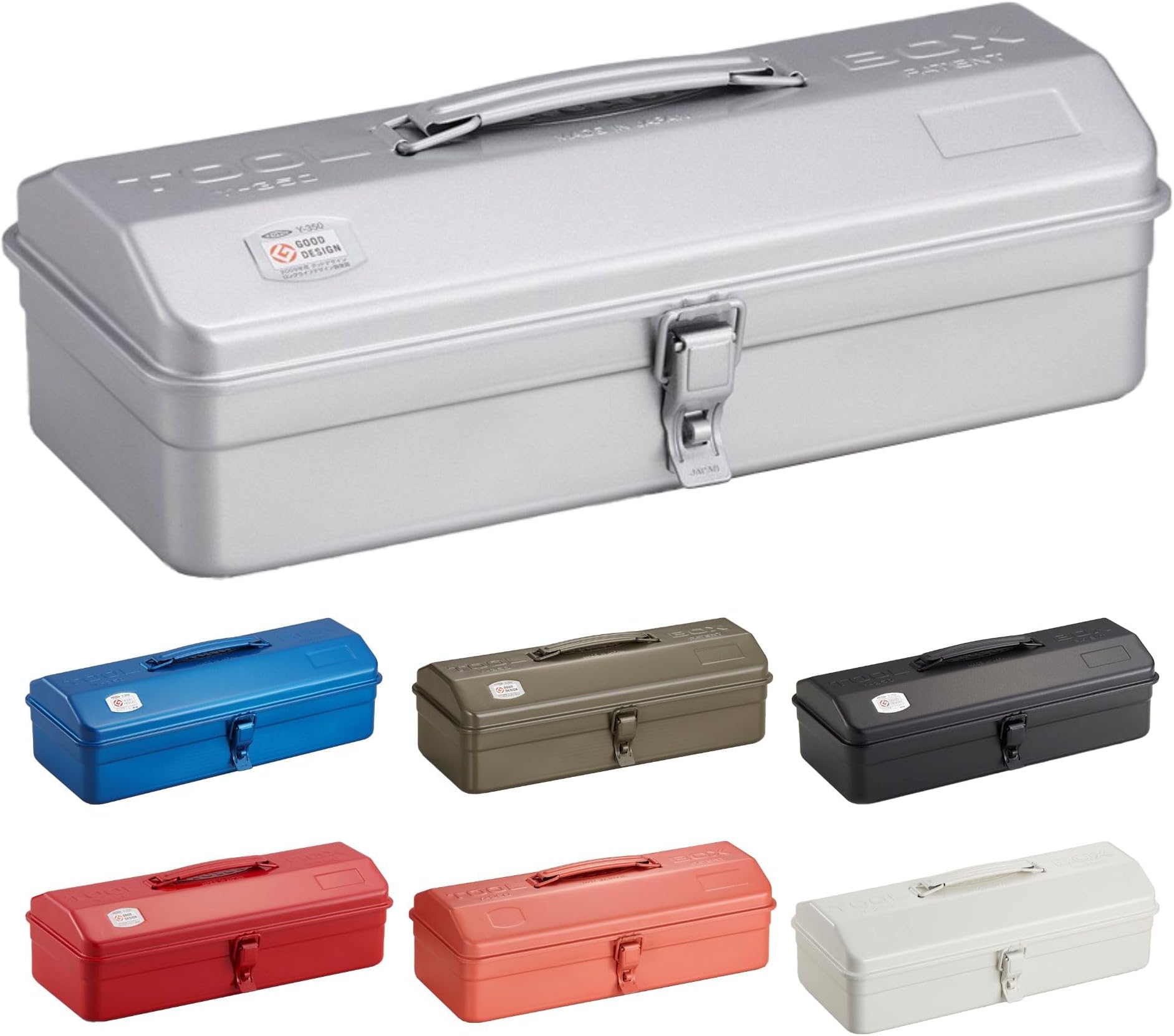 TOYO Y-350 Steel Mountain Tool Box, Silver