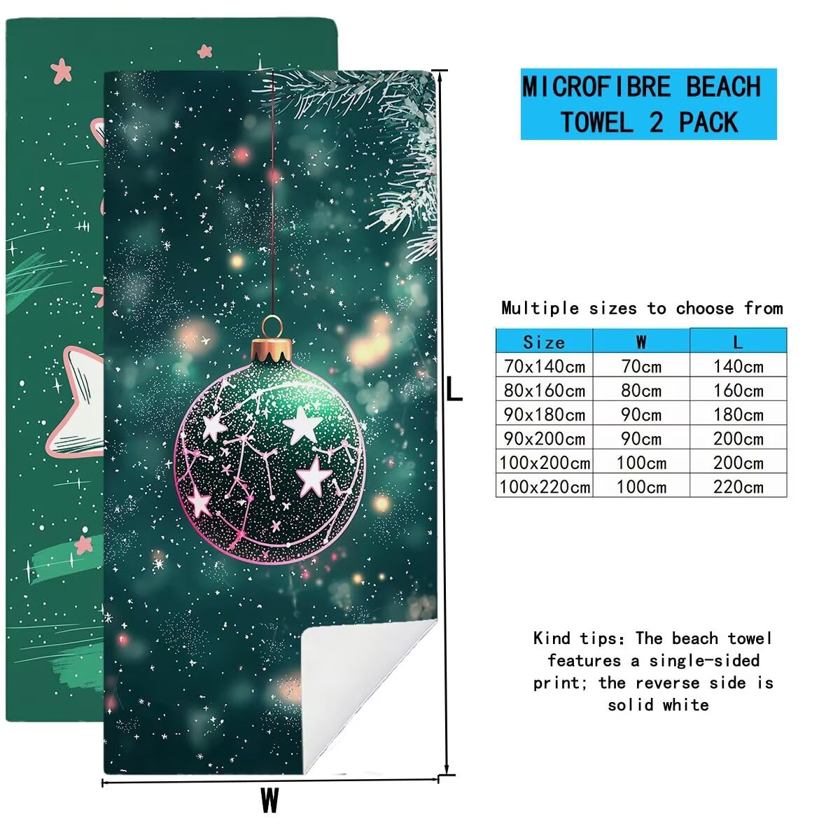 Strandtuch XXL 90x180cm 2er Set, Saunahandtuch Mikrofaser Handtuch, Schnelltrocknend Sporthandtuch Fitnessstudio, Leicht Badehandtuch Groß, Sandfrei Strandtuch, Geschenke für Männer (Olivgrün) -4427