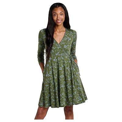 Toad&Co Freesia Wrap Long Sleeve Dress Women
