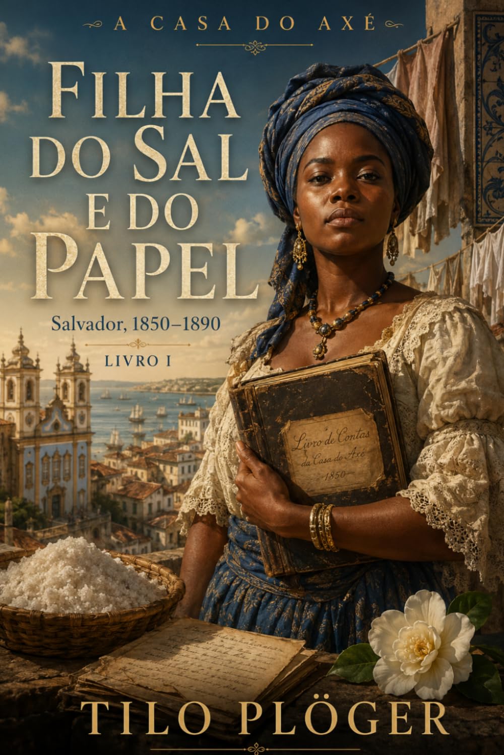 FILHA DO SAL E DO PAPEL: A CASA DO AXÉ - LIVRO I (A CASA DO AXÉ (ÀṢẸ): O Livro dos Nomes)