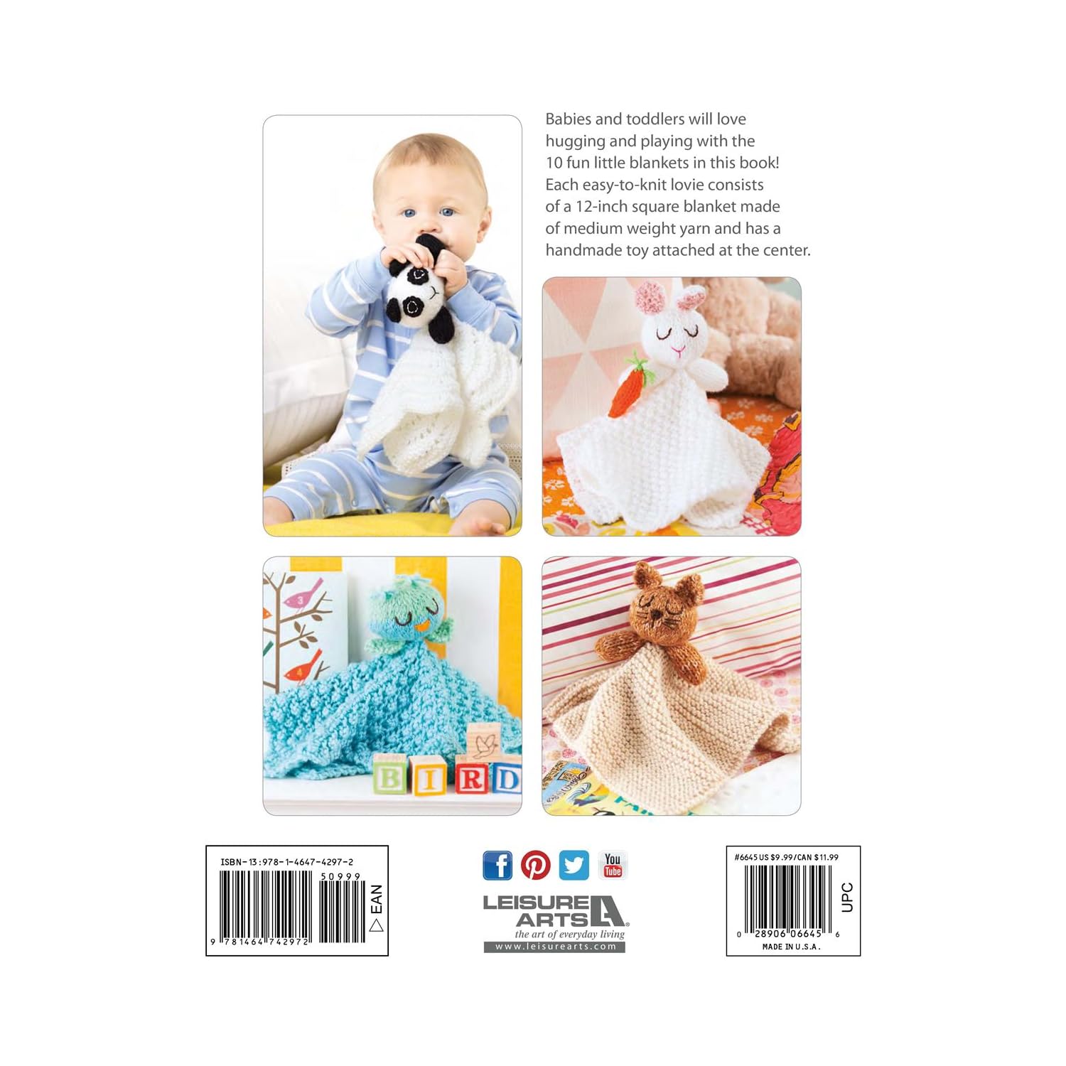 Leisure Arts Animal Lovies Knitting Book - Knitting Patterns, Step-by-Step How-To Guide, Knitting Projects & Techniques for Beginners and Experienced Knitters - Image 6