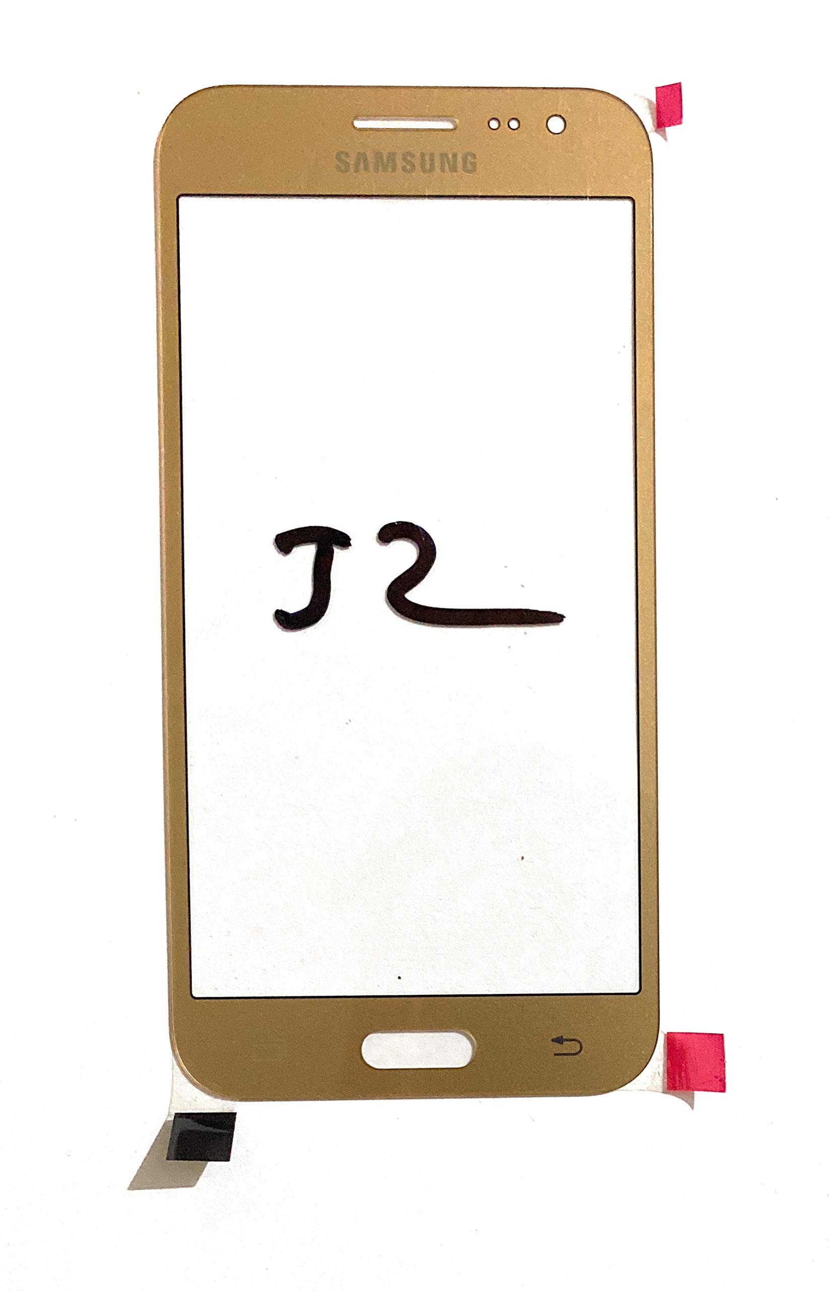 Front Screen Outer Upper Touch Glass Lens Panel for Samsung J2 j200f Golden (NO Display ONLY Touch Glass)