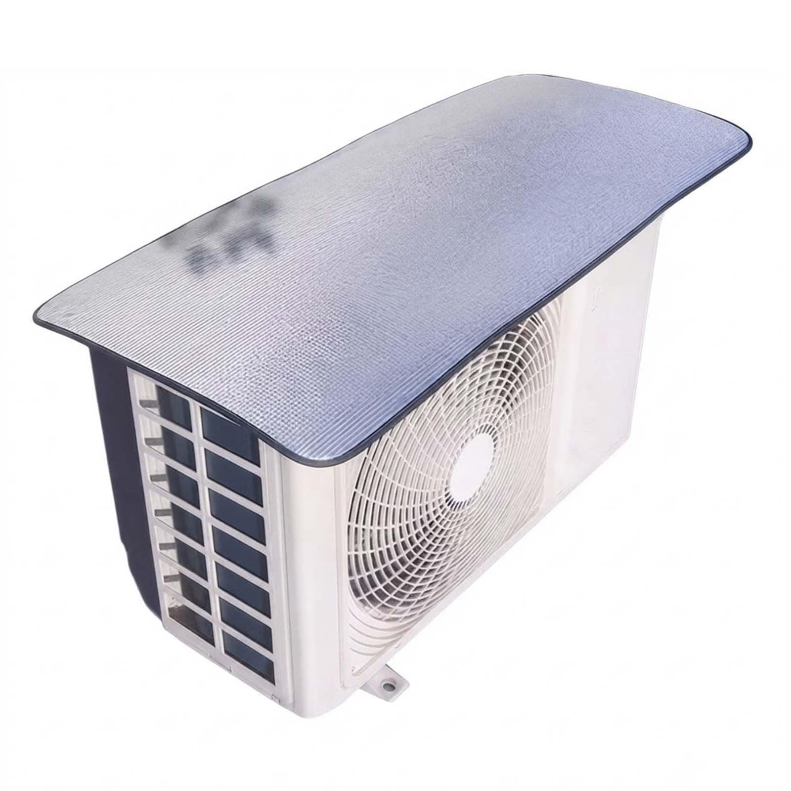 purpleq Air Conditioner Cover for Outdoor Unit, Waterproof Sunshade Protector, Heat Reflective Shield, Easy Install,97 * 45cm