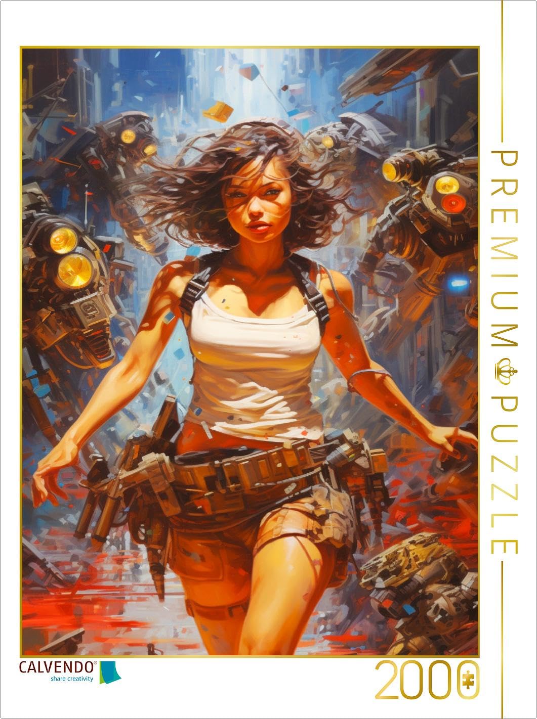Puzzle · Elégante Princesse de l'espace