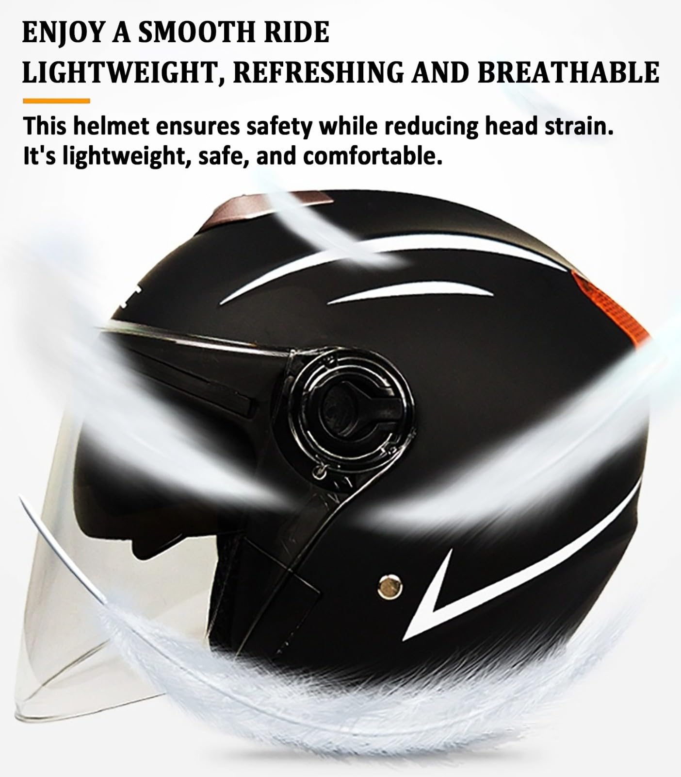 Otwarty kask motocyklowy ECE 22.06, zatwierdzony kask motocyklowy z podwójną wizjerem, unisex, do roweru szosowego, skutera, motoroweru