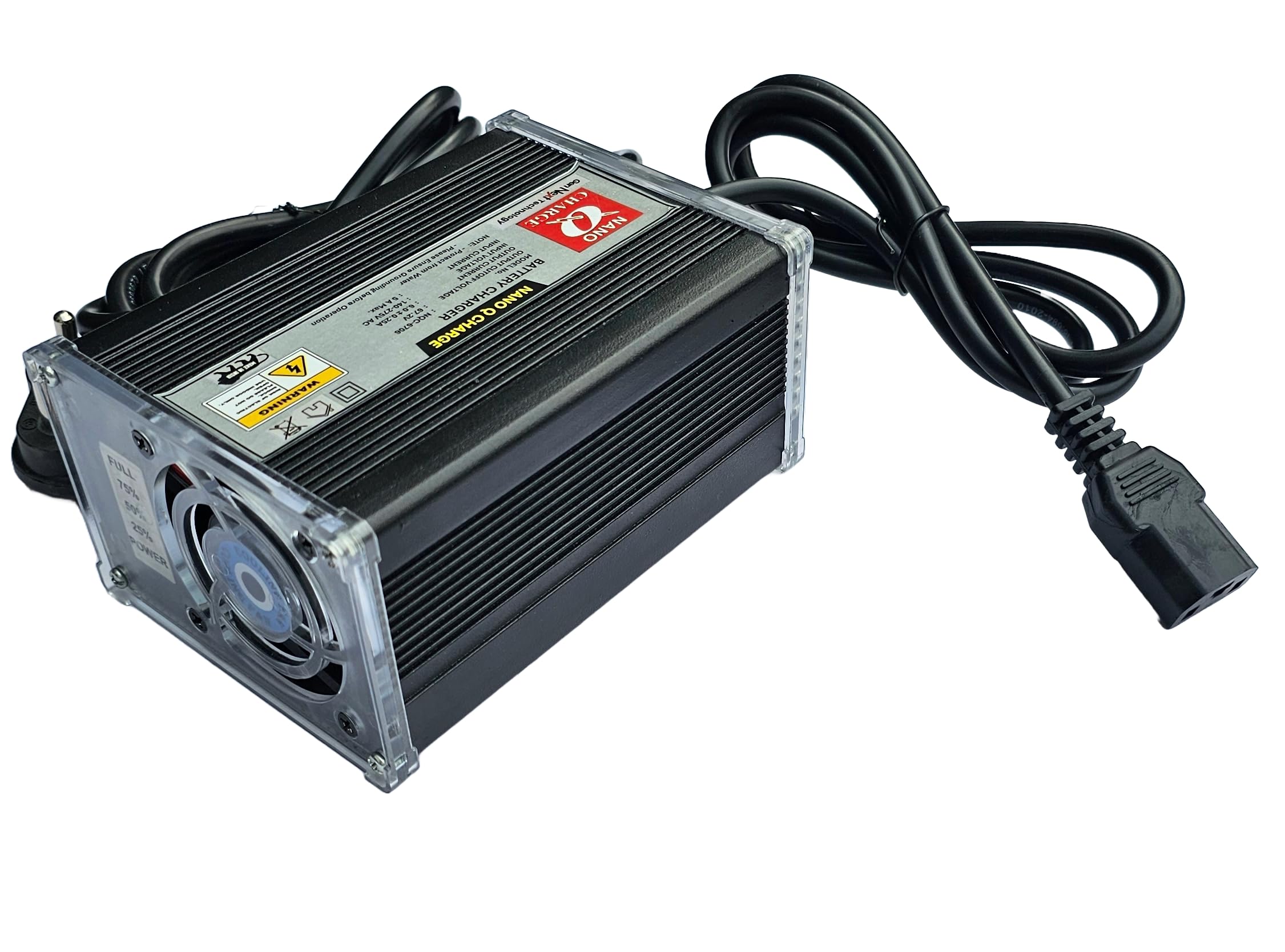 60V 6AMP Lithium Battery Charger for E-Bikes, Cut-Off Voltage 67.2V. with LED Percentage Indication, Over Load and Over Heat Protection.-image-48