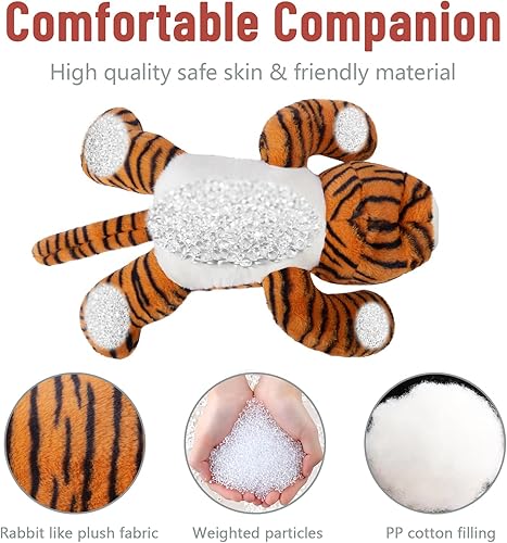 Miniatura 190 de Niuniu Daddy - Peluche con peso de perezoso para la ansiedad, almohada grande de 20 pulgadas para niños y adultos, juguete tierno como regalo