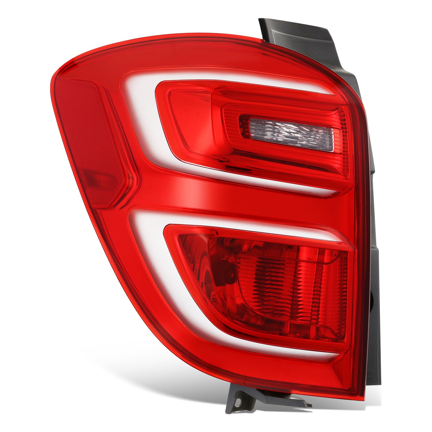 DNA MOTORING Left OE Style Halogen Taillight Assembly Compatible With Chevy Equinox 2016-2017, OEM-TL-056-L