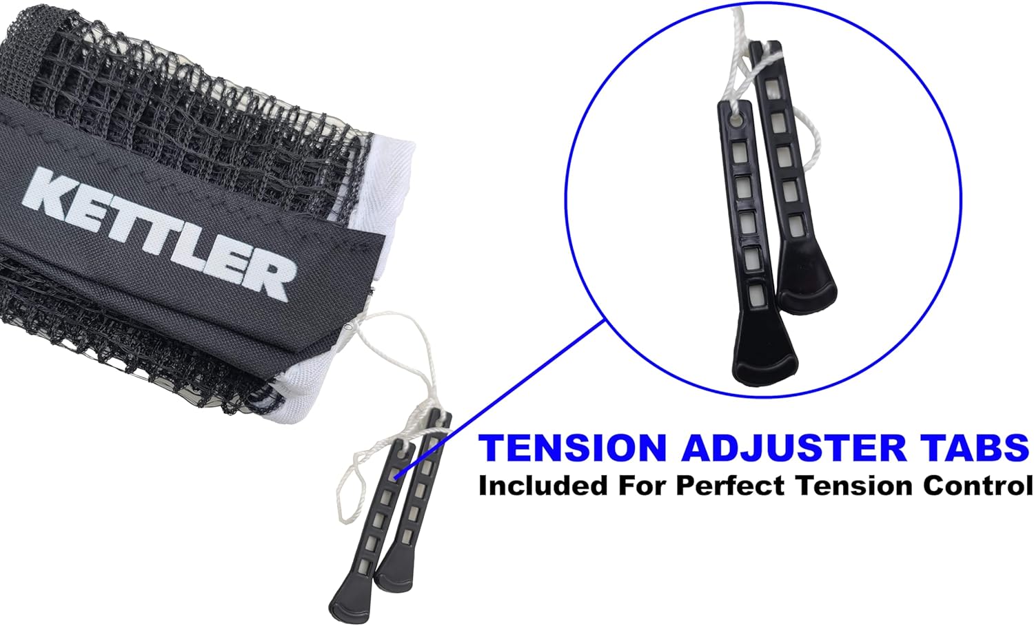 KETTLER 3-Pack Replacement Table Tennis nets