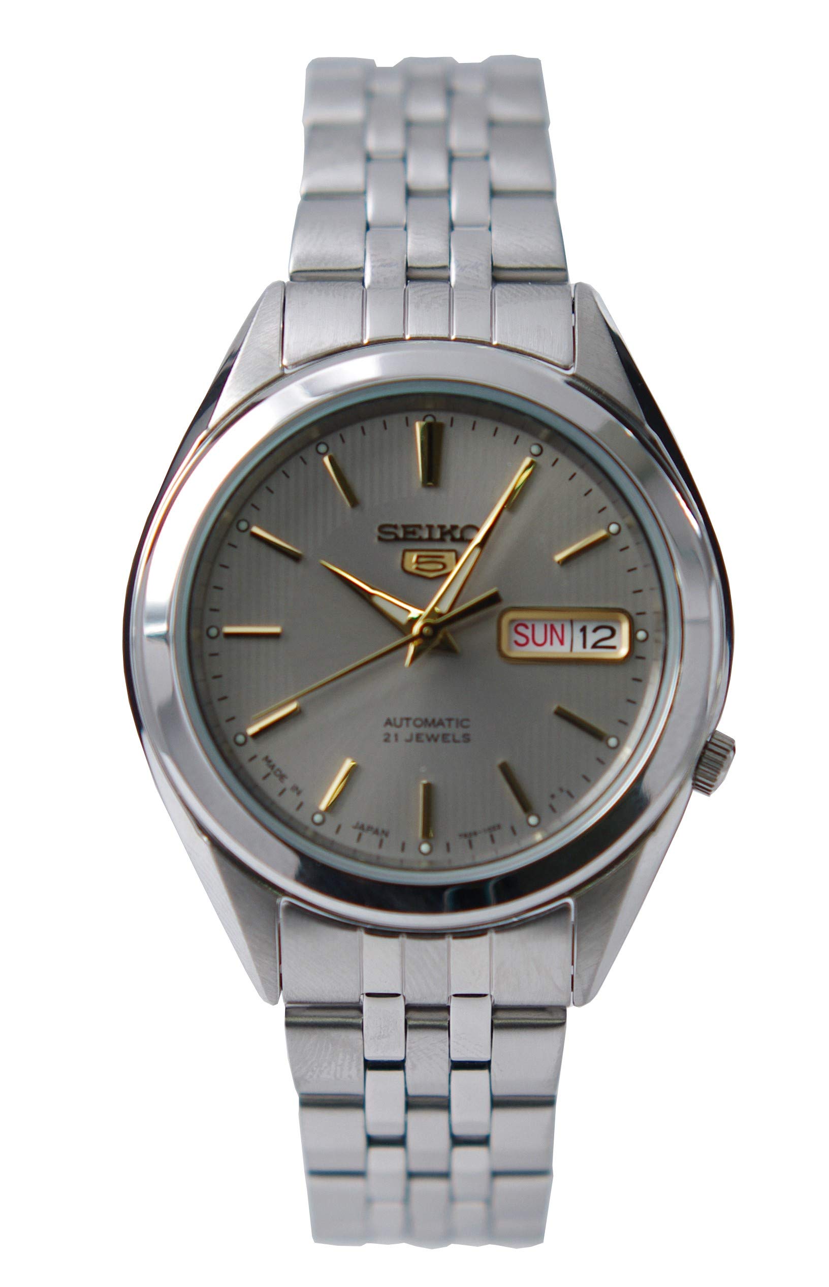 71+J8xYCWNL.jpg 【稼動品】SEIKO 5レディース腕時計自動巻きシルバー 