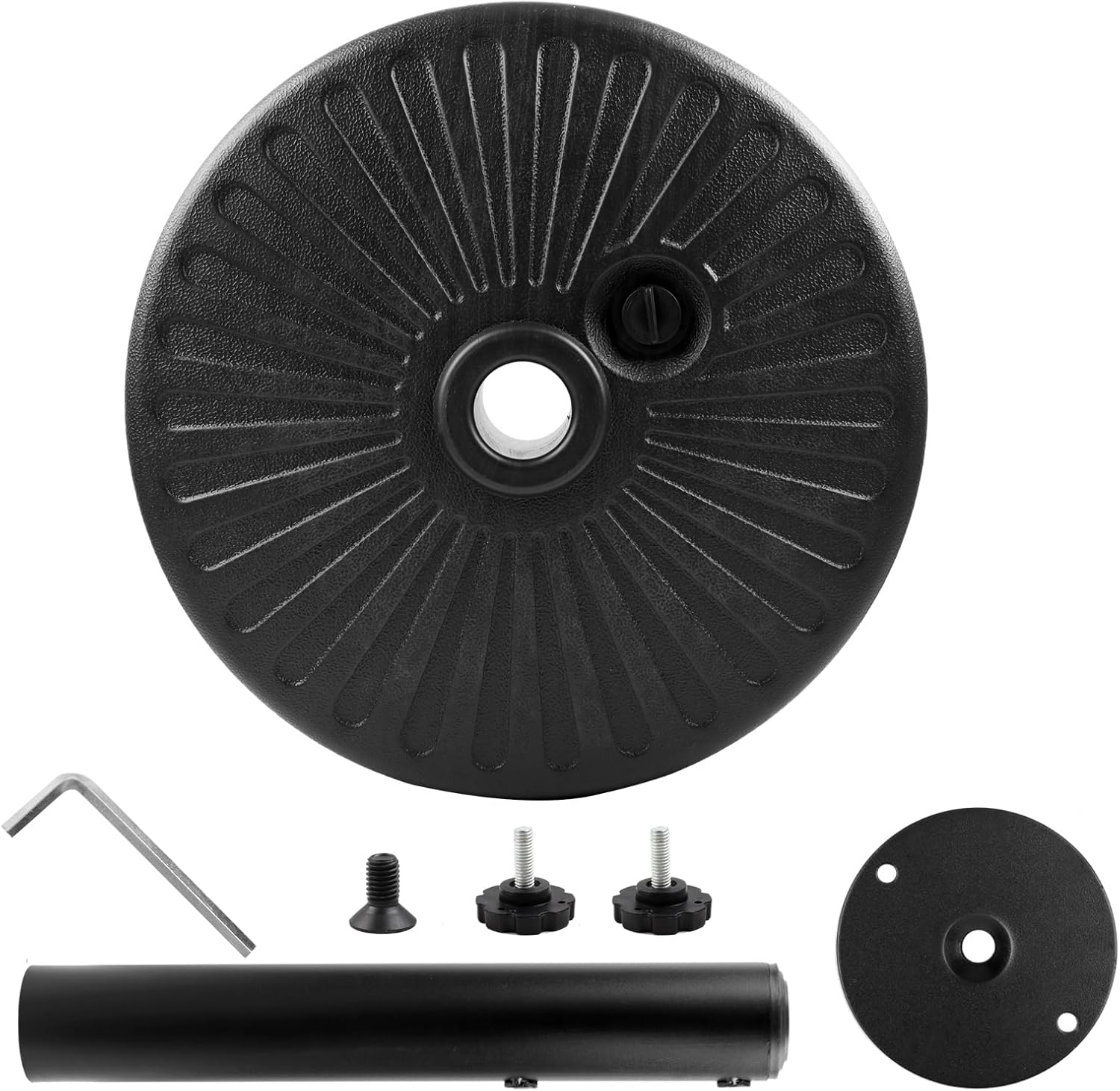 Sturdy and Stylish: The 50LBS Round Umbrella Base Review