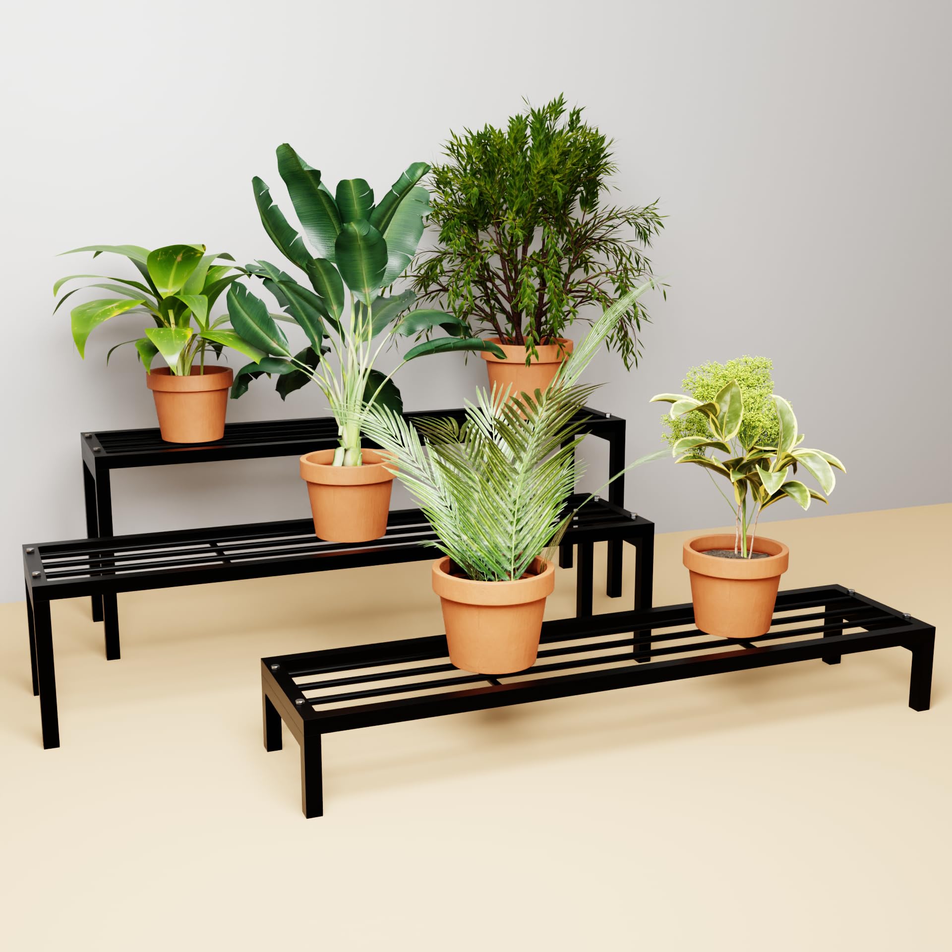 See full amazon price history chart for MILAD Plant Stand 3-Tier , Planter for Indoors and Outdoors, Balcony Pots Stand(69 x 75 x 39 CMs, Black Color, New) MILAD Plant Stand 3-Tier , Planter for Indoors and Outdoors, Balcony Pots Stand(69 x 75 x 39 CMs, Black Color, New) (B0CHJDM2XC) Amazon Price History, Amazon Price Tracker