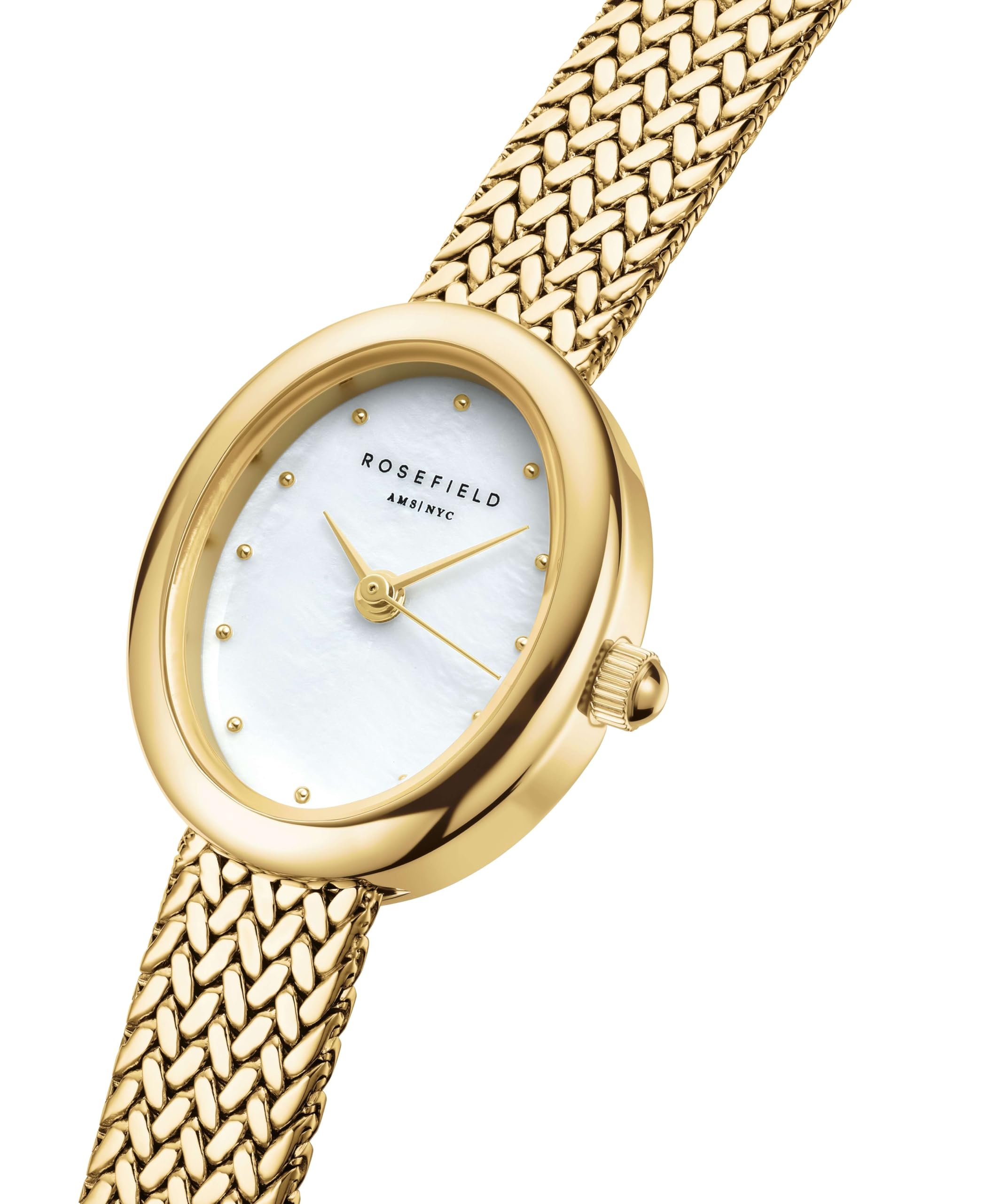 Rosefield Minis Damenuhr Mesh-Armband