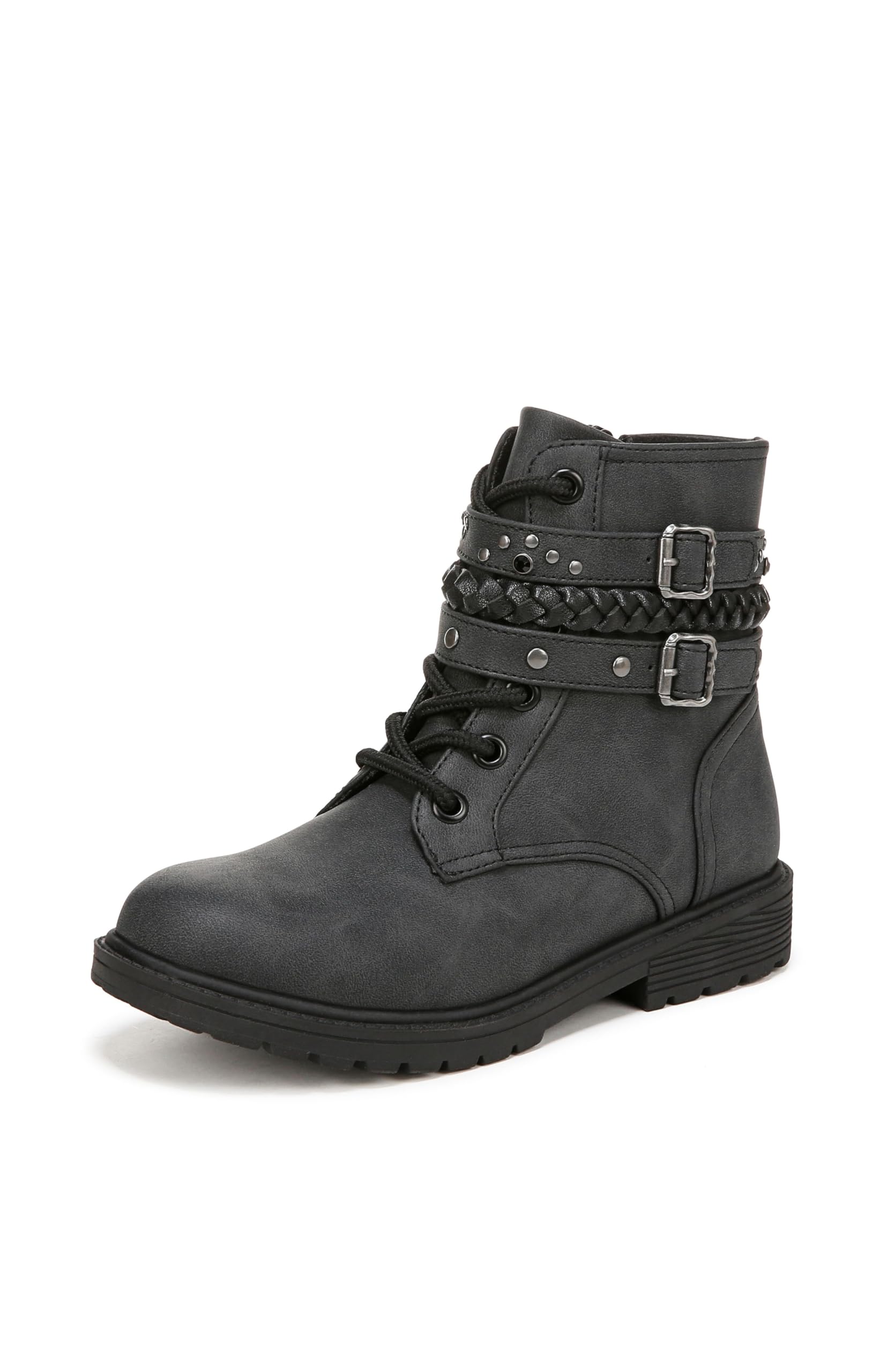 Blowfish Malibu Girl's Rayana-ki Side Zip Combat Boot